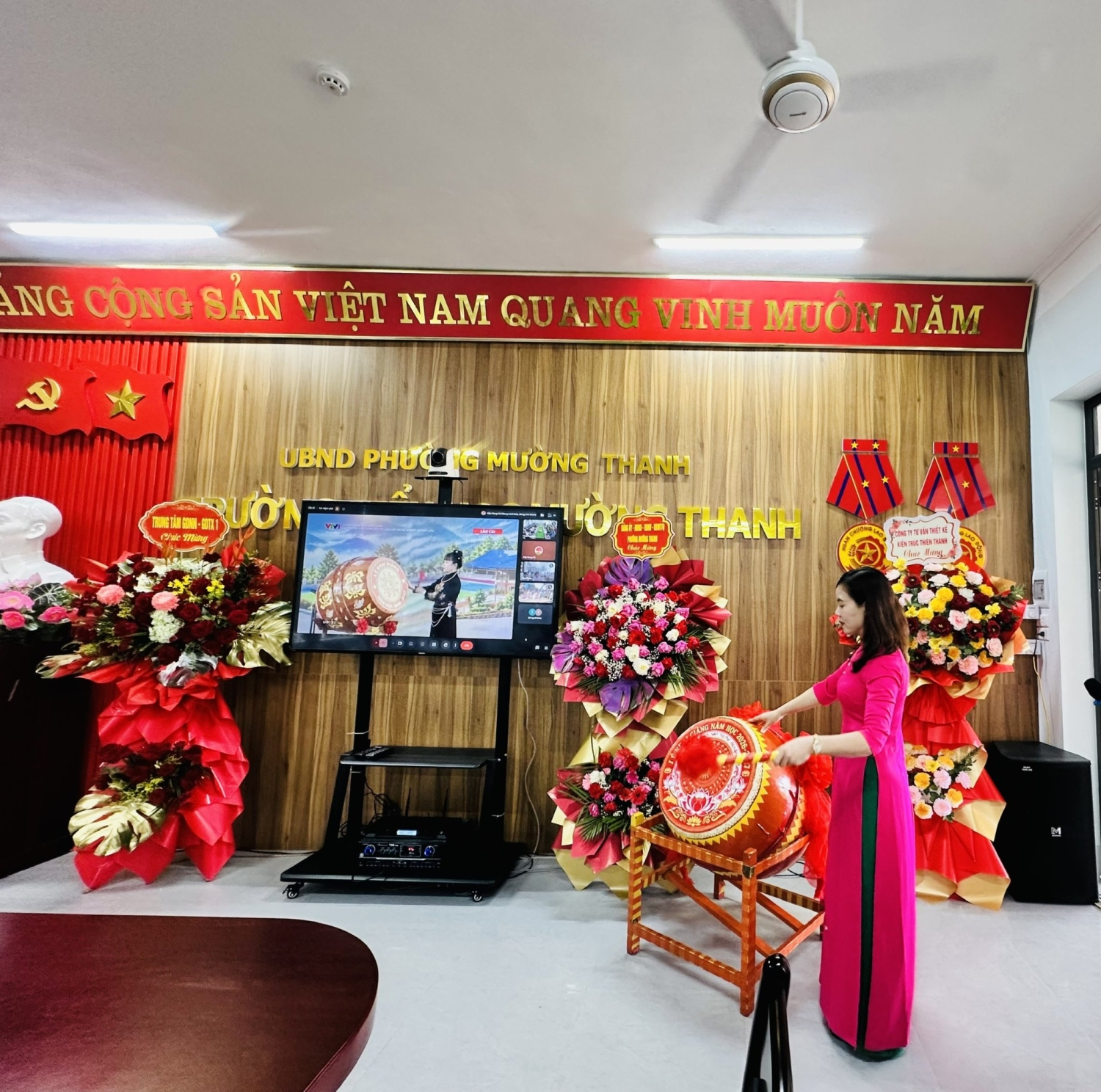 TRƯỜNG TIỂU HỌC MƯỜNG THANH TƯNG BỪNG TỔ CHỨC LỄ KHAI GIẢNG NĂM HỌC 2026–2027
