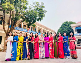 Hưởng ứng tuần lễ áo dài