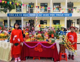 TRƯỜNG TIỂU HỌC NAM THANH TỔ CHỨC NGÀY HỘI BÁNH TRƯNG XANH – TRAO QUÀ TẾT CHO HỌC SINH CÓ HOÀN CẢNH KHÓ KHĂN NHÂN DỊP TẾT NGUYÊN ĐÁN QUÝ MÃO NĂM 2023