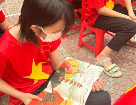 TRƯỜNG TIỂU HỌC NAM THANH  HƯỞNG ỨNG NGÀY SÁCH VÀ VĂN HÓA ĐỌC  LẦN THỨ 2 NĂM 2023